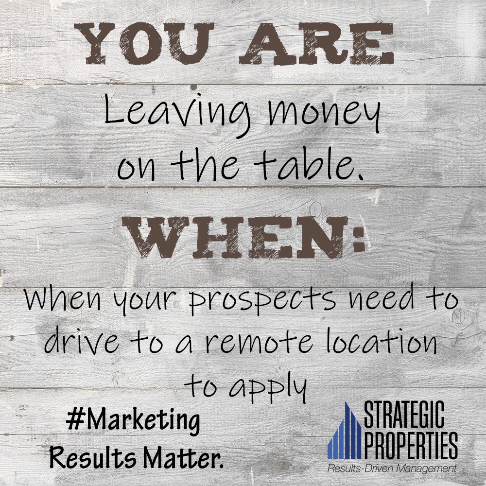 SPyourmanager's tweet photo. Applying for rent with us is much easier and faster with our online application platform and our fully automated system. #StrategicProperties #CommunityMatters https://t.co/03MY9y13WX