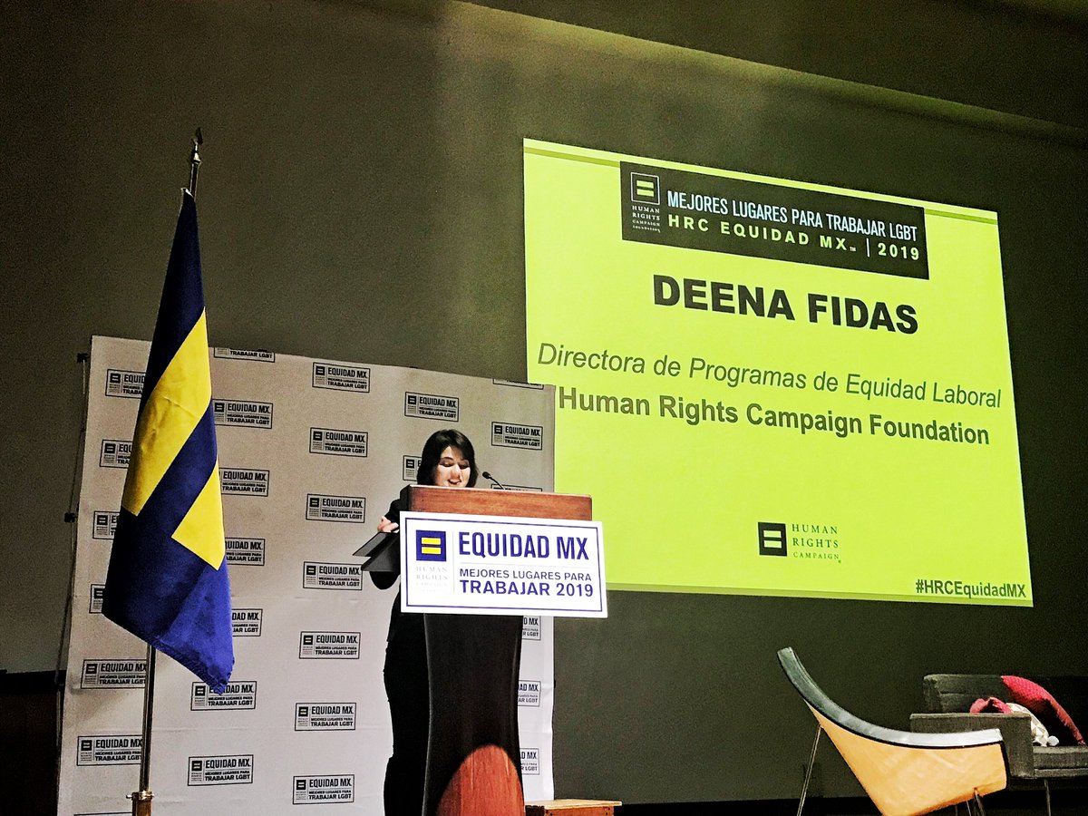 HRC estuvo en México para promover la inclusión laboral LGBT.