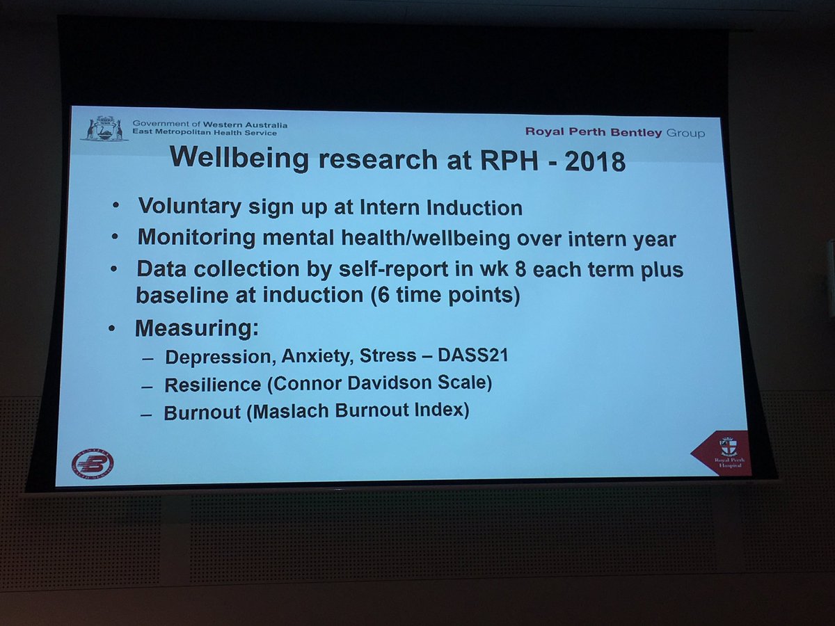 Looking forward to the results of the RPH Wellbeing study 
#prevoc18

Reflections from the participants of peer group highlight the connectedness, relationships and reflective practice 
#MedEd 
#doctorwellbeing