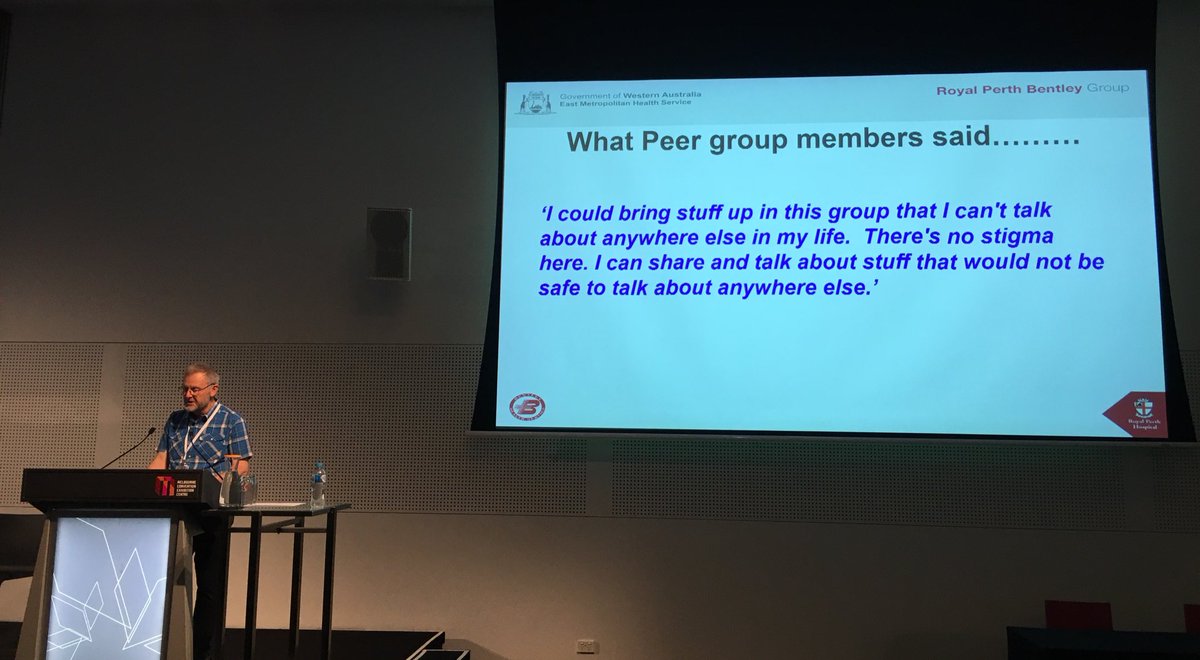 ‘It’s so good to be able to talk about this but I can’t do it anywhere else..’ 

Creating safe spaces for JMOs to talk

The peer (support) group model

#prevoc18 
Rich Read presents on the RPH Wellbeing Project
#doctorwellbeing