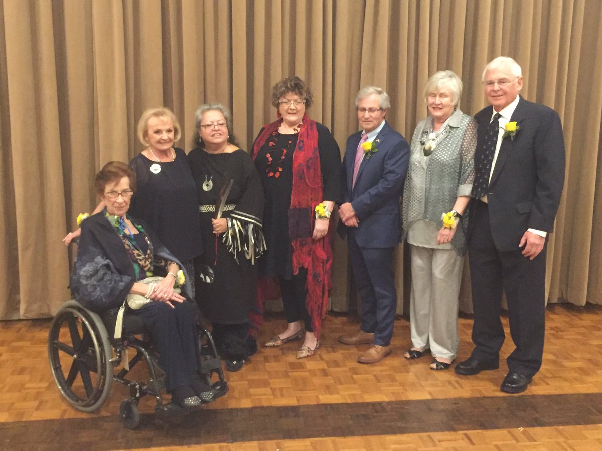 Inductees at the Gallery of Distinction dinner. Congrats! #HamOnt #community <a href="/TheSpec/">Hamilton Spectator</a> <a href="/CommunityatSpec/">Community at The Spec</a>