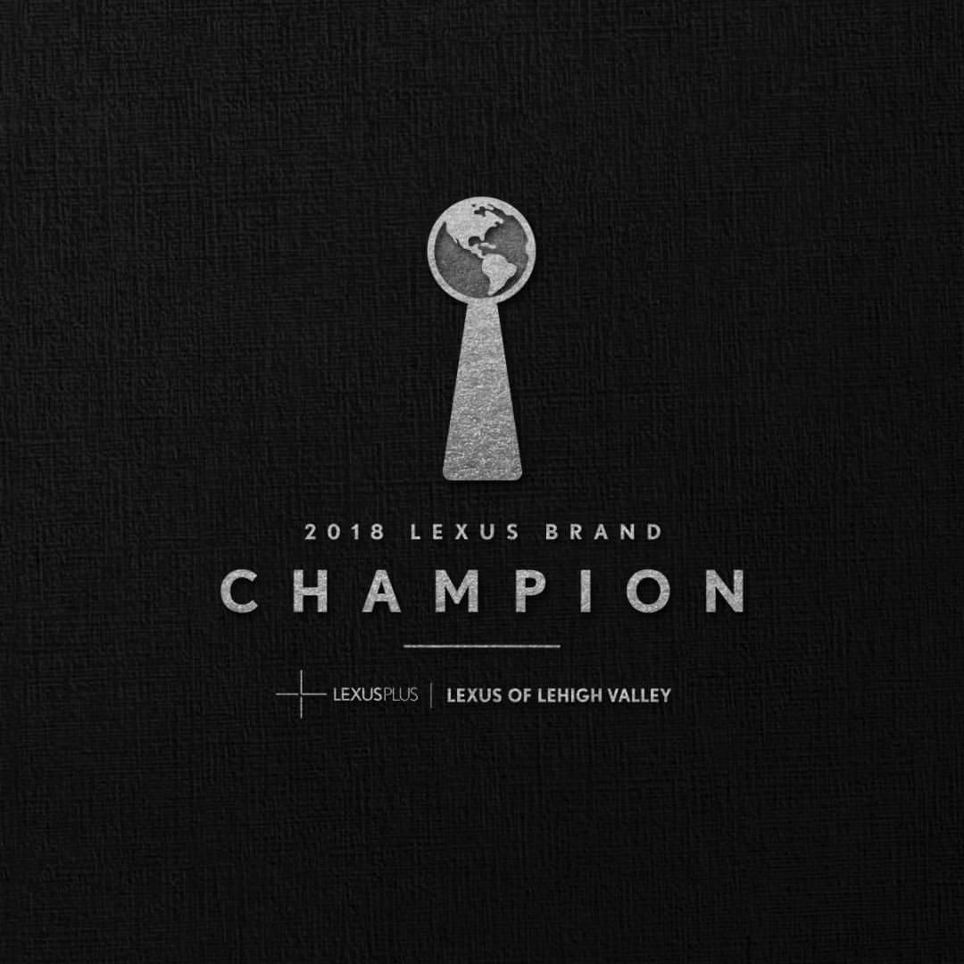 LexusofLV's tweet photo. We're honored and incredibly excited to announce that Lexus of Lehigh Valley has been selected as Lexus' 2018 Brand Champion! 
Visit us during our December to Remember Sales Event and see why. #ExperienceAmazing https://t.co/s1BesjOleo