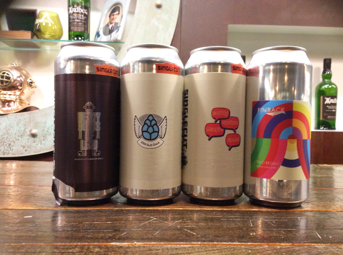 Restocks and new packaging format for Heavy Boots of Lead <a href="/SingleCutBeer/">SingleCut Beersmiths</a> New <a href="/finbackbrewery/">FinbackBrewery</a> Two Regimes #hops #ipa