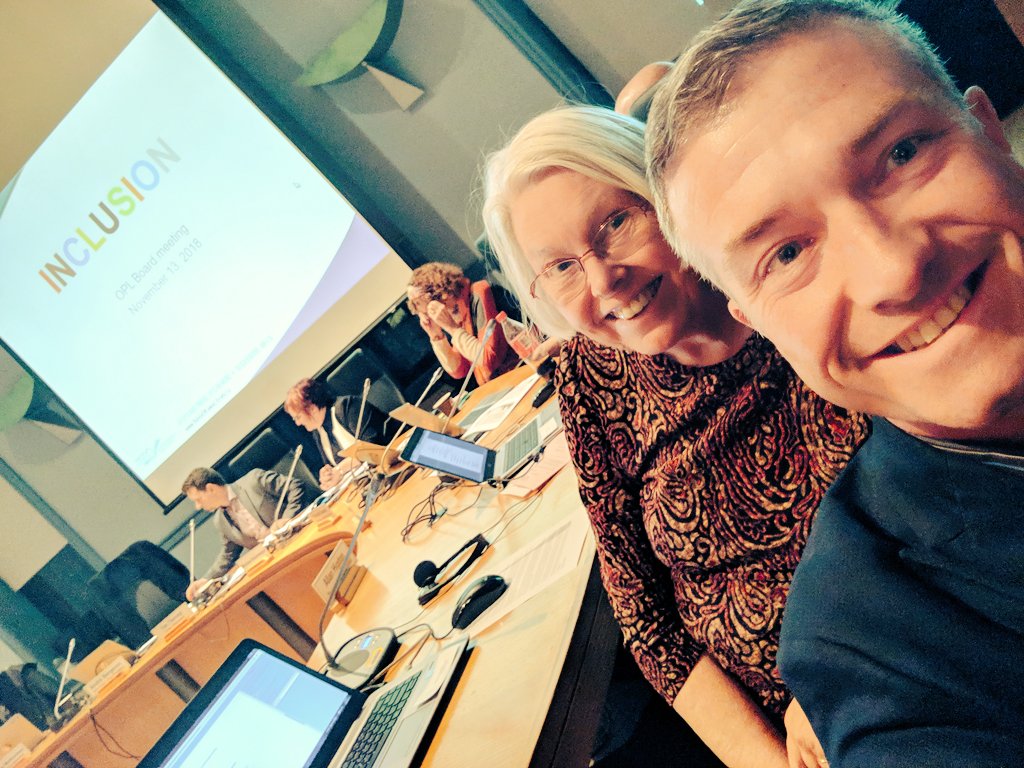 . <a href="/opl_bpo/">OttPubLib/BibPubOtt</a> meeting underway at Ottawa City Hall. Tis the last meeting for <a href="/marianne4kanata/">Marianne Wilkinson</a> before her retirement. Thanks for your dedication and hard work in all your time here with us. You will be missed. #ottawa #libraries