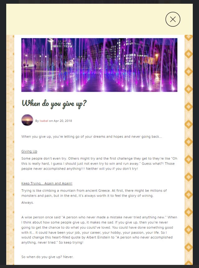 mrodz308's tweet image. Empowering my Ss to share-@Kidblog. Click link &amp;amp; VOTE for these blogs until 11/14: 1.shortstack.com/41h4jM
#HourofBlog #StudentVoice