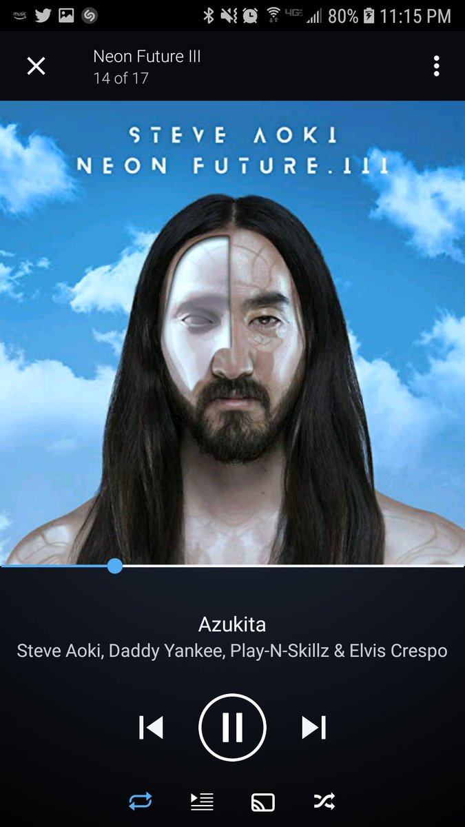 NJaimy418's tweet photo. @idolator @steveaoki WASTE IT ON ME and AZUKITA @steveaoki @BTS_twt #NEONFUTUREIII https://t.co/KlXKYEAF3S