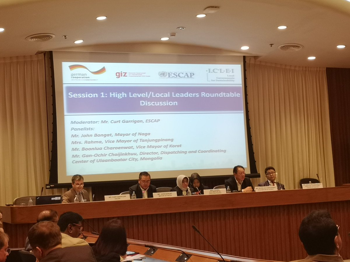 icleiseas's tweet image. Naga City Mayor John Bongat highlights the #ClimateChange #Resilient Pilot House in partnership with #BISCAST as one of the major successful initiative conducted under the Urban #Nexus Project during the Urban Nexus Regional Workshop.