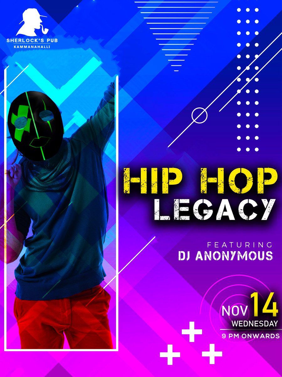 SherlocksPub2's tweet photo. #HiphopLegacy
The Legacy is going on with DJ Anonymous only at #Sherlockskammanahalli 
Every Wednesday!

RSVP: 9986608422  
#GetSherlocked 

Reserve Online with #BallyhooApp https://t.co/MLG8nsSKqA