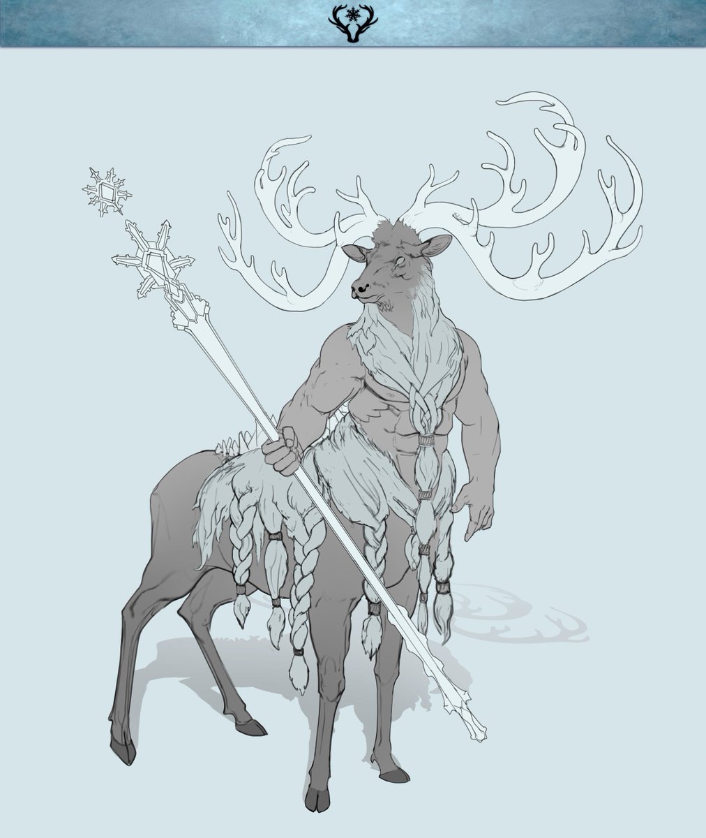 Today's #ConceptArt marks the first time we show off a god! But which one is this? 🤔 Delving into previous tweets might reveal the answer...