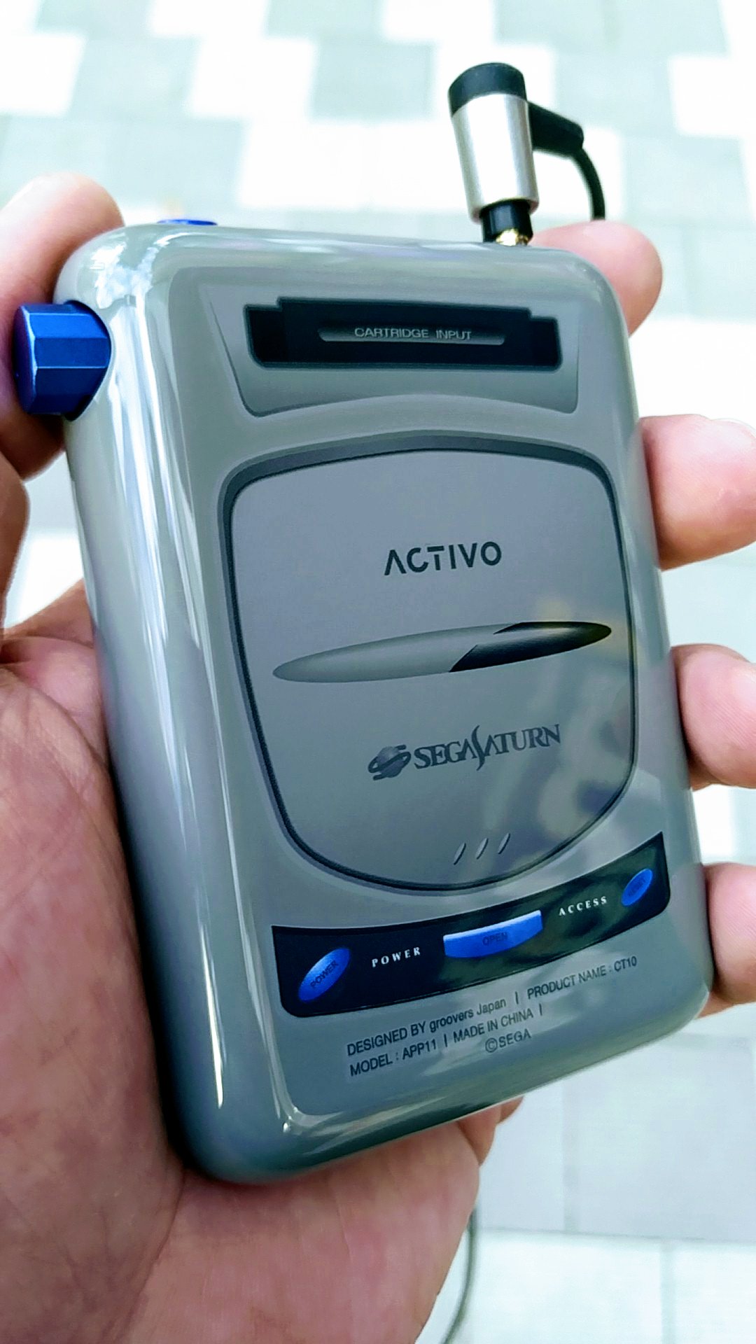セガサターン　activo CT10 グレー セガサターン activo CT10 グレー（ACTIVO CT10 セガサターン