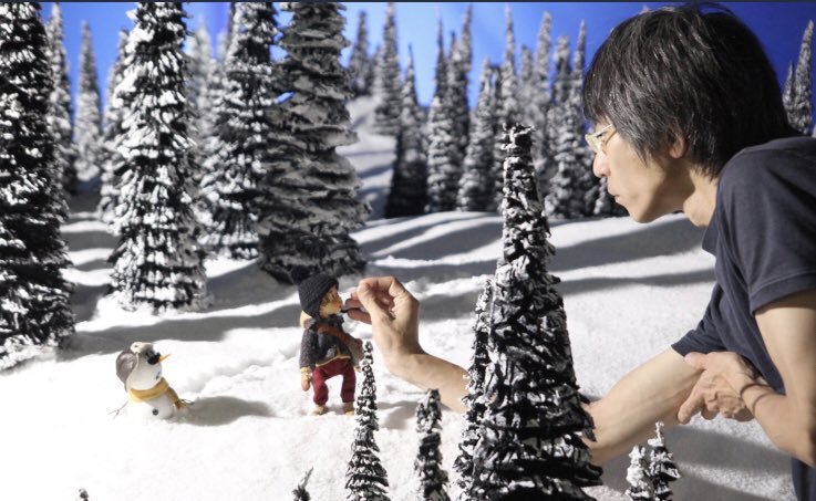 NORMAN846's tweet photo. Message de réalisateur
C’est une œuvre que j’ai faite pour faire connaître, à tout le monde, les magnifiques lieux enneigés du monde entier.
#film 
#Tournage 
#Animation 
#arthuretlamagiedenoel 
#japon 
#Bonhommedeneige 
#Voyage 
#programmeofficiel 
#littlekmbo https://t.co/WbxF3X8cml