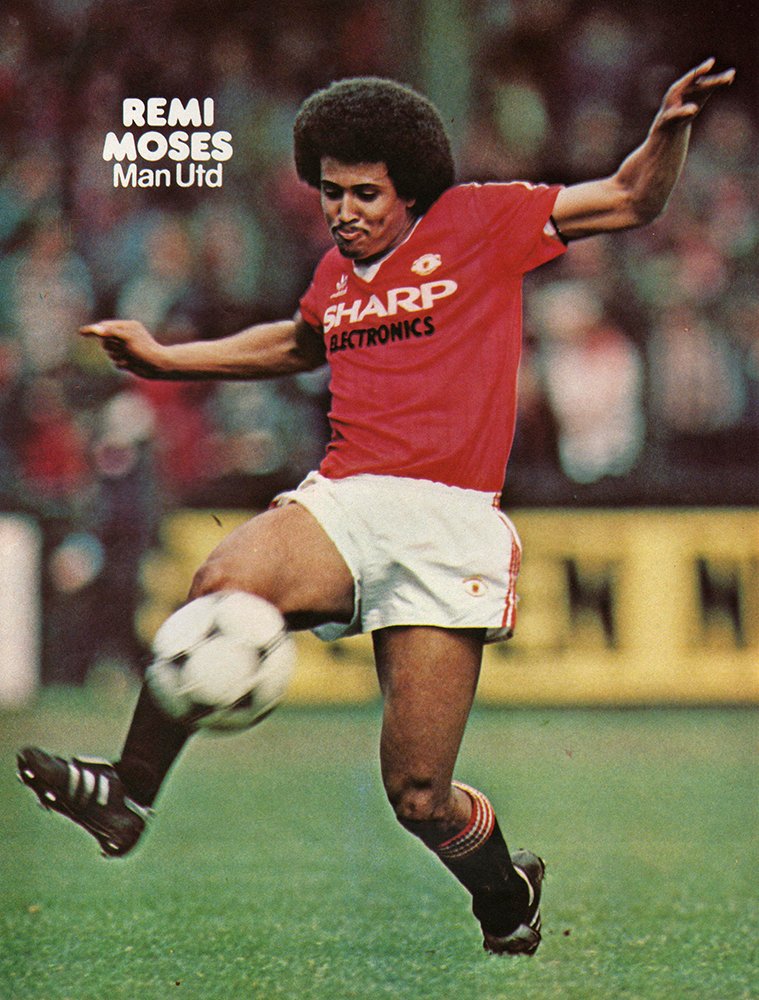 WhitesideOne's tweet image. Happy Birthday Remi Moses (58) #MUFC #Legend