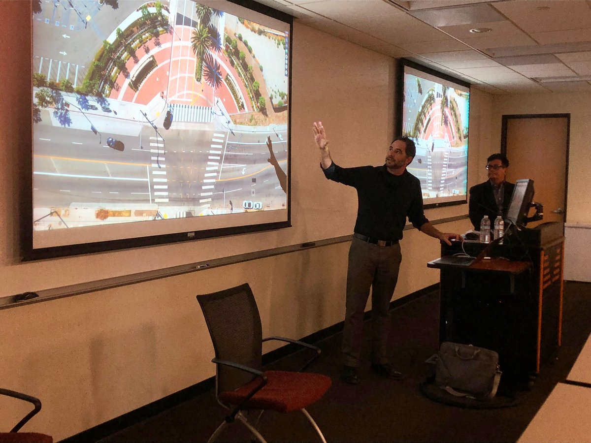 LinespaceStudio's tweet image. #Linespace partner, Clint Woesner was excited to share our design process of #USCVillage with the rest of the USC team when he joined Jon Soffa, university architect, at the #USC Capital Construction Development #presentation. #wayfinding #designstudio