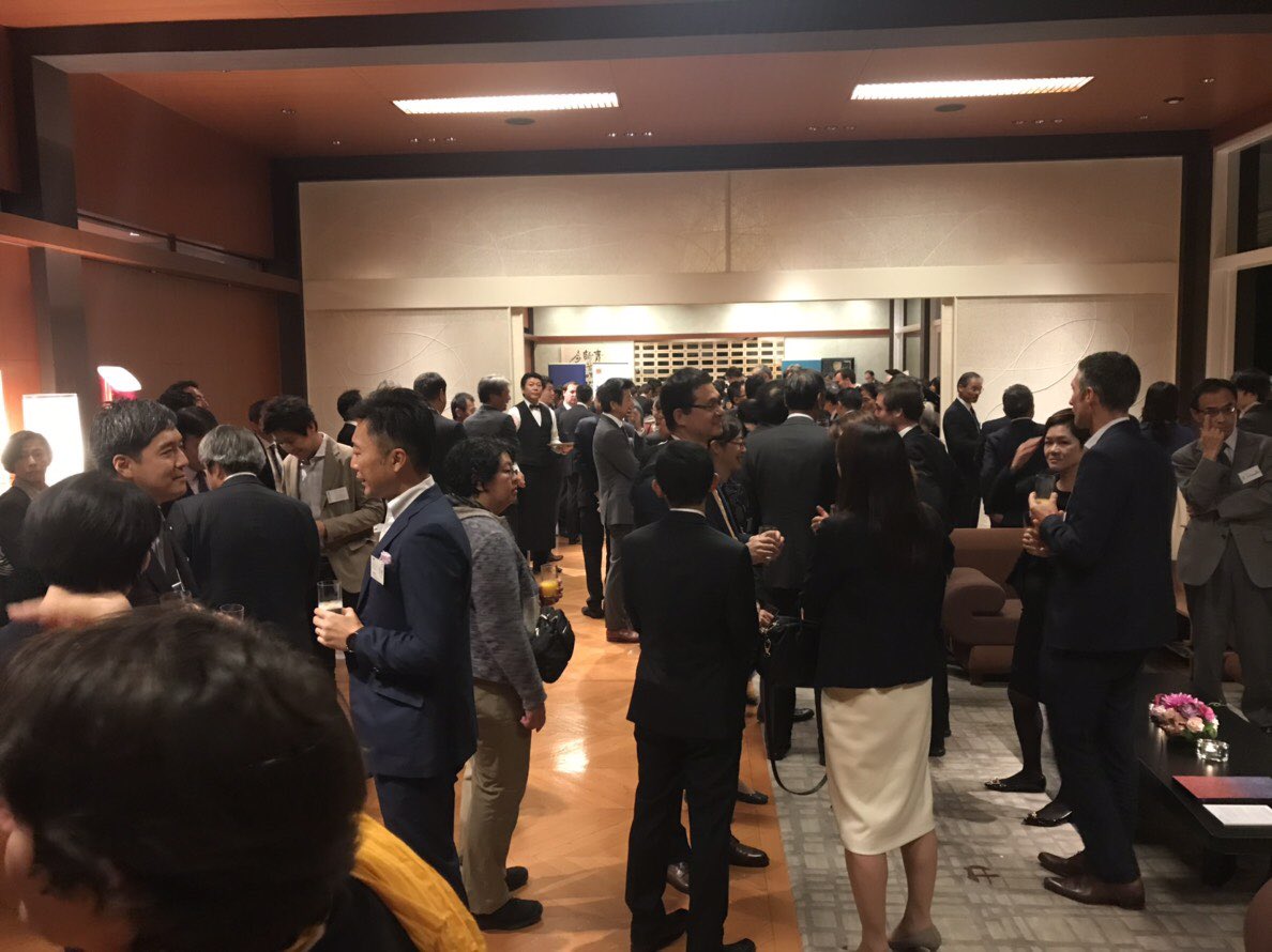 SST_Japon's tweet photo. Celebrating the 160th anniversary of France & Japan relationships with the Association of former NTT Group interns in France #gasef at the French Residence! ๐ @NTTPR @nttcom #FRJP160 #Digital #ICT #hightech https://t.co/YQn8rSHc12