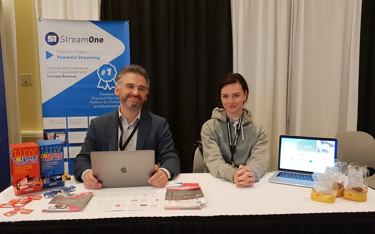 StreamOneTV's tweet image. Visit StreamOne at SMwest and check out our new Player 3.0, we have chocolates and we're happy to show our flexible video platform!