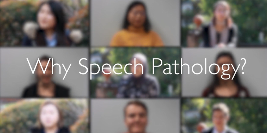 SpeechPathAus's tweet photo. On International Students’ Day (17/11) watch ‘Why Speech Pathology?’, a short video created by #slp2B at the @Sydney_Uni. Students share their stories about why they chose to study speech pathology. #SpeakUp4CommRights #SLPeeps #ECSLP #StandUp4HumanRights https://t.co/nU5tLEWcwh https://t.co/pcF88XshCy