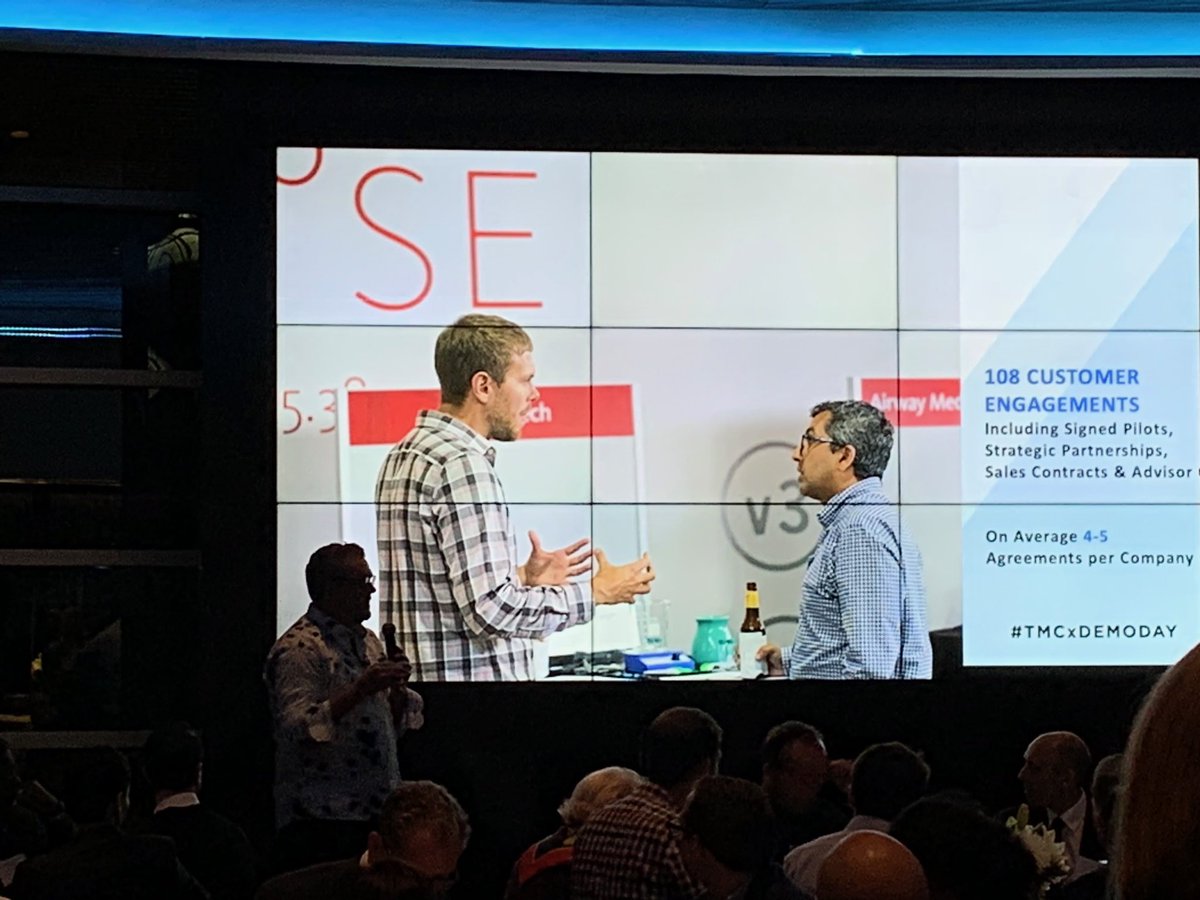 JohnReale's tweet image. 108 Customer Engagements for this cohort alone!!! #TMCxDEMODAY ⁦@TMCInnovation⁩ ⁦@TMCCEOMcKeon⁩