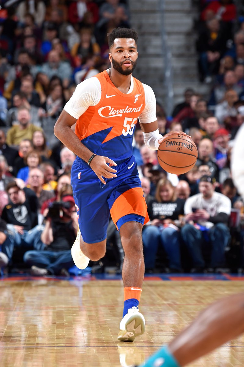 NBA's tweet photo. The Cleveland City Edition jerseys.

#BeTheFight https://t.co/1Cwk9AKvXT