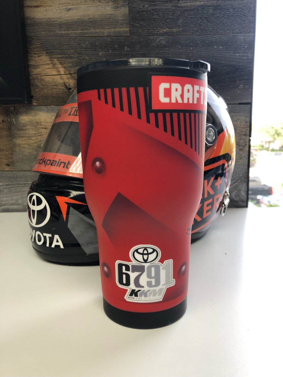 GIVEAWAY: Want to win this KKM/Craftsman Tumbler? Drop us a follow (<a href="/KKM_67/">Keith Kunz Motorsports</a>) and then retweet this! 

Once you've done both, you're automatically entered! A random winner will be selected at 5:30 PM PST tomorrow. Good luck!