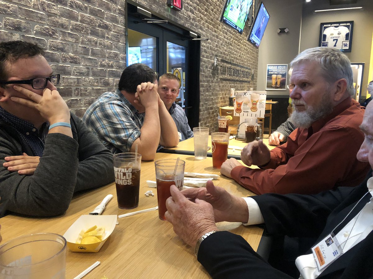 RevTomPatterson's tweet photo. Tried working my magic on @barryefields youth pastor, Jacob Johnson. These young bucks have got to learn. My cup of sweet tea ain’t for everyone: https://t.co/RqQusFY4NG