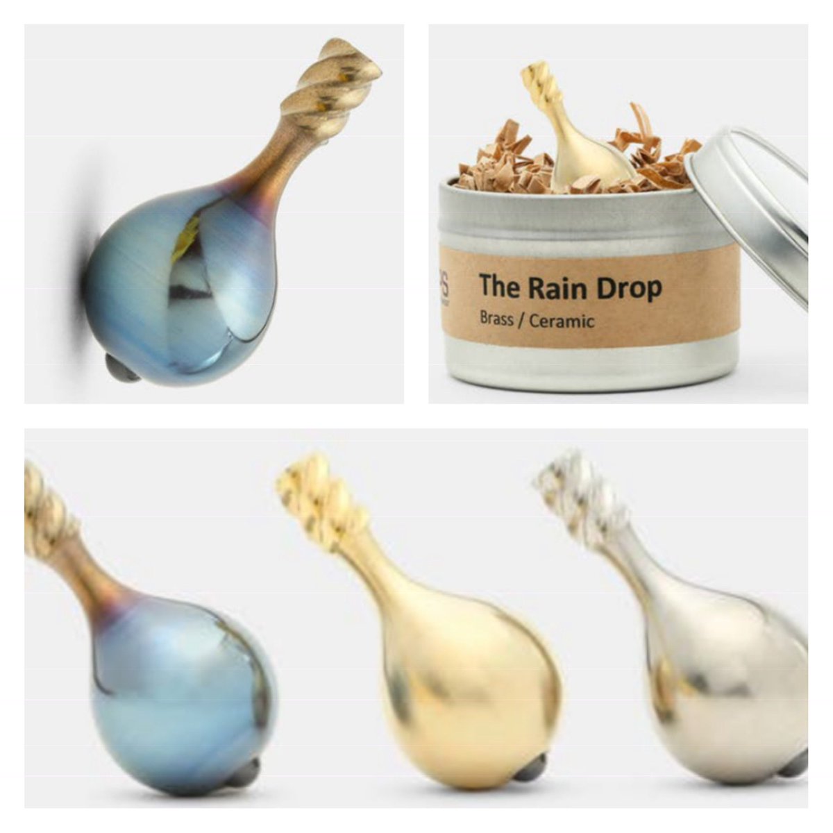 nwtops's tweet photo. We just got 8:48 spin time with the Brass Rain Drop! #RainDropTop https://t.co/PrmDg0XsIn
