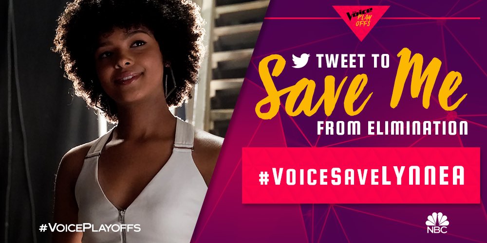 Retweet to save me NOW! You have 5 MINUTES! #VoiceSaveLynnea