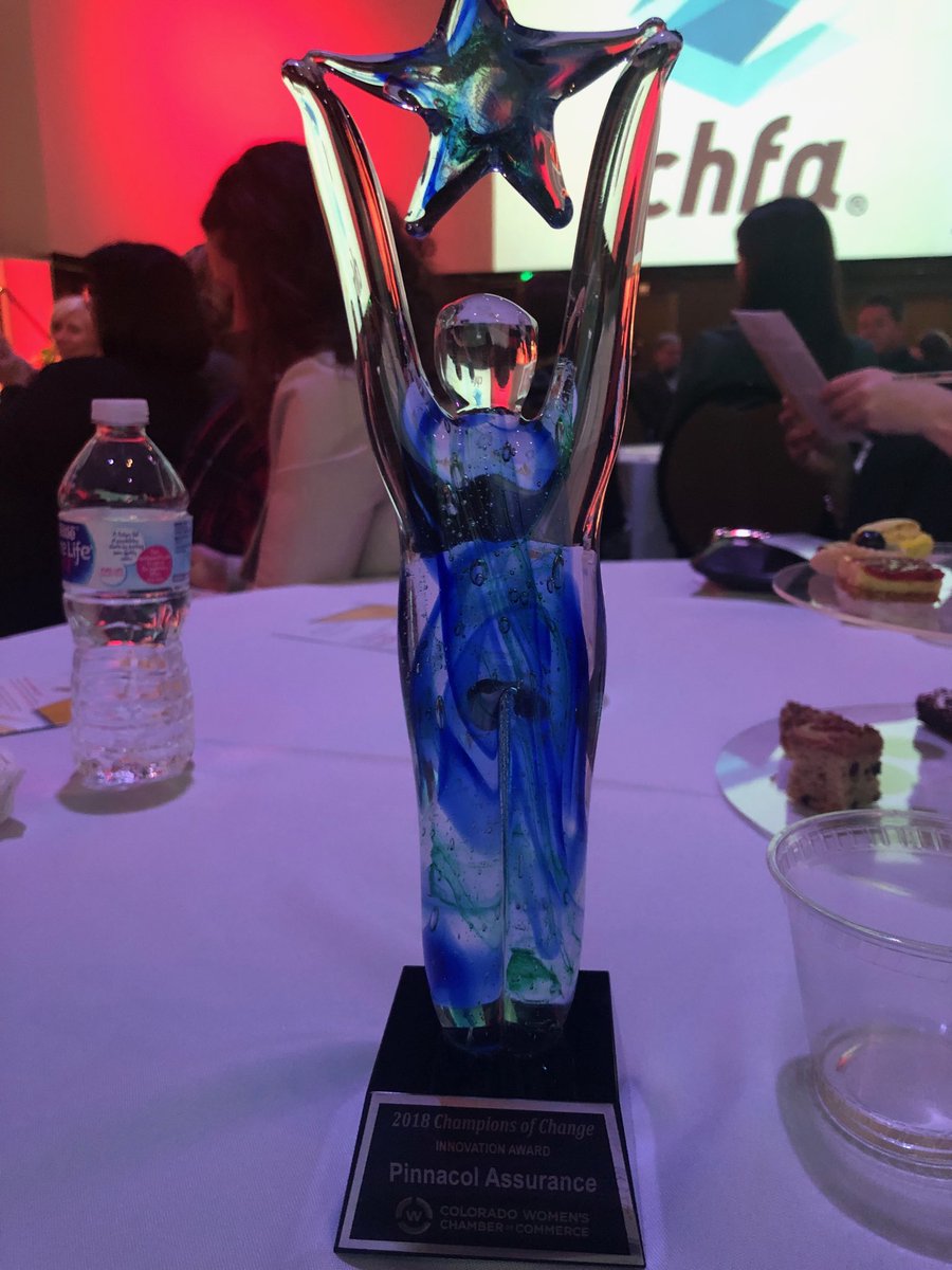 nosamlisa's tweet photo. I’m thrilled that my company was recognized at the @COWomensChamber #ChampionsofChange Awards tonight! I’ve experienced @Pinnacol’s culture of inclusion and flexibility firsthand and have seen the results, including 50%+ representation on our leadership team. So proud! https://t.co/QNjDEgHlQa