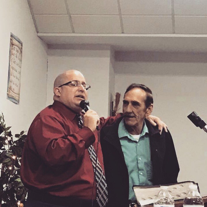 Follow2calvary's tweet photo. Meet John , filled with the Holy Ghost tonight at our Oakland Campus!  #Itsharvesttime #reachGarrettCounty #CTOaklandCampus https://t.co/Rx41IQzJqE