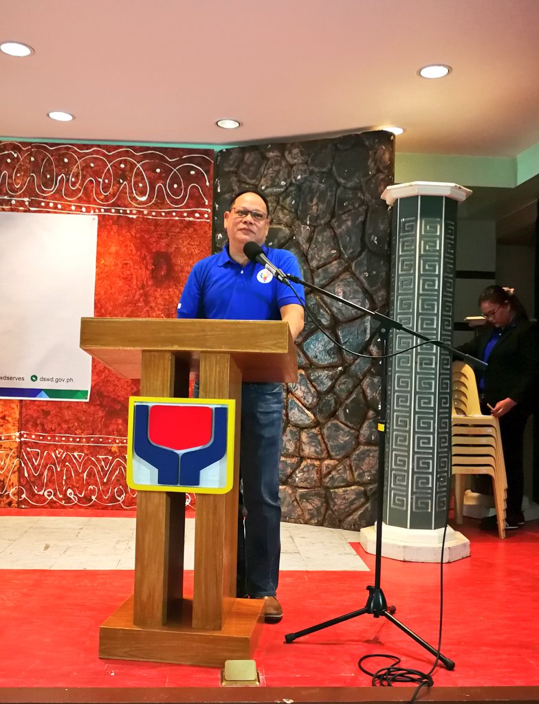 DSWD Social Marketing Service Dir. Joel Espejo explains the new branding of the STB. #DSWDSTExpo2018 #InnovatingSolutions #DSWDKalingaAtPagmamahal