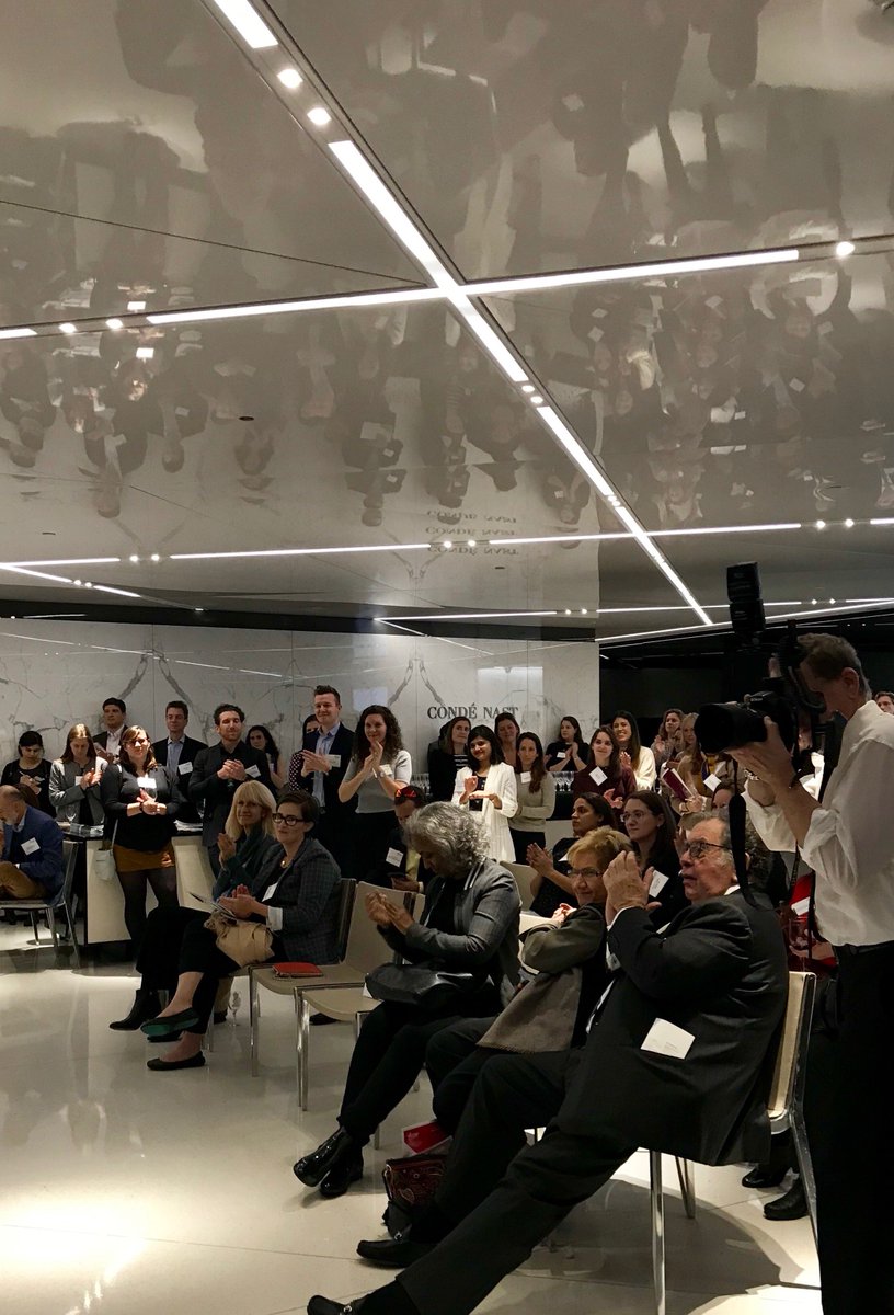 CDP guests at One World Trade Center, celebrating legacy responders for ten years of Climate Change CDP disclosure, and Forests and Water Security disclosure since program inception #CDPFallForum #DisclosureWorks