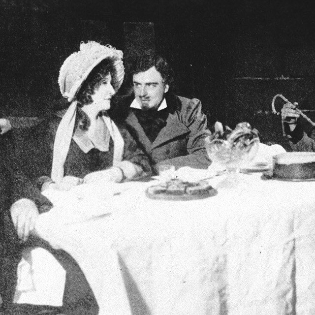 GraingerMuseum's tweet image. Pictured here is Dame Nellie Melba as Mimi in Puccini’s La Bohème. This image from 1924 is displayed in our current exhibition #ObjectsOfFame alongside many costume pieces and memorabilia. #laboheme one of the world’s finest operas, is now showing @artscentremelb  @OperaAustralia