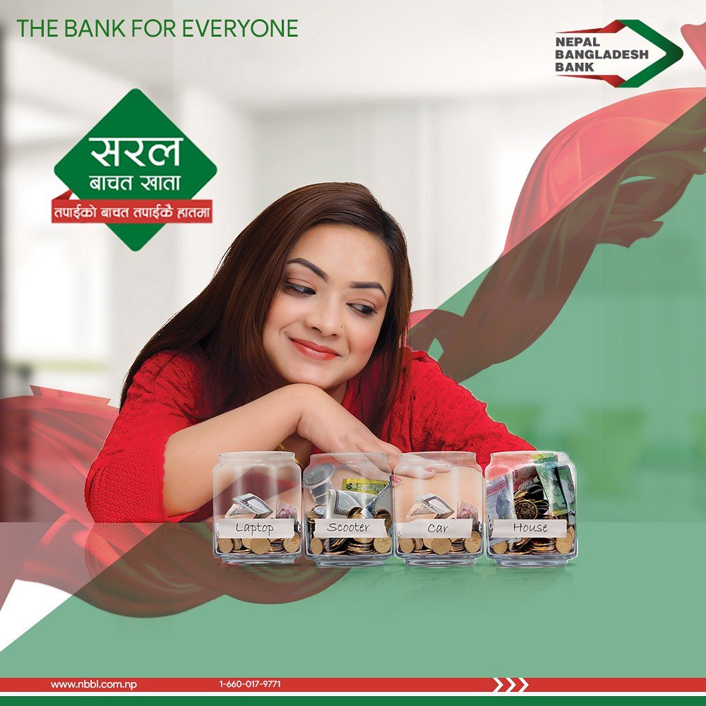 BankNepal's tweet photo. खर्च पछी बचत हैन, बचत पछी खर्च गर��ं । 
#OurBank #BankForAll #NepalBangladeshBank https://t.co/8gLBumEzLf