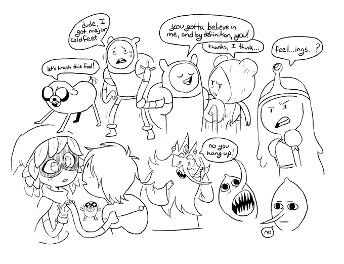 some AT sketches cause I miss it :V 