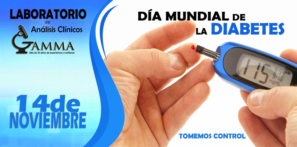 Labogamma's tweet image. 14 de Noviembre, Día Mundial de la Diabetes 

El Día Mundial de la Diabetes se celebra cada año el 14 de noviembre. Se escogió esta fecha siendo el aniversario de Frederick Banting quien, junto con Charles Best ... xurl.es/jziaw