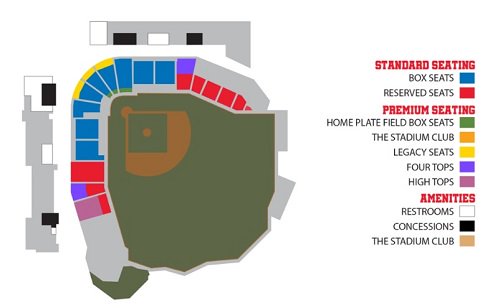 Rockets Seating Chart View