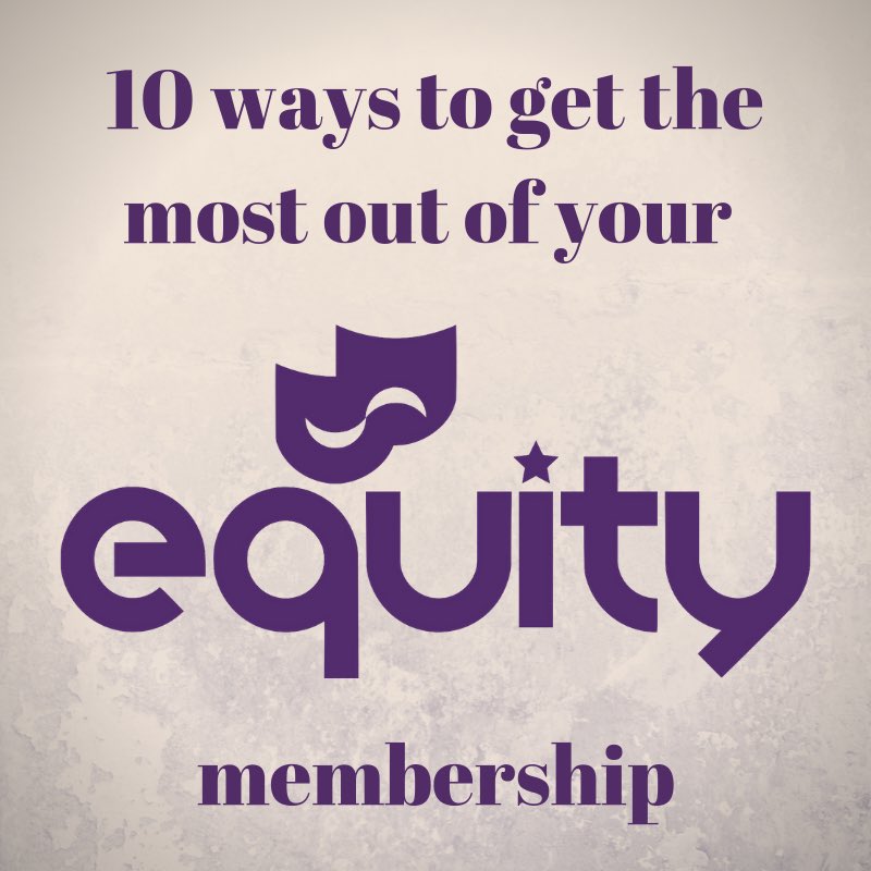 Are you getting the most out of your <a href="/EquityUK/">Equity</a> membership? Head over to our Facebook page to find out! facebook.com/EquityYoungMem… #YWM18