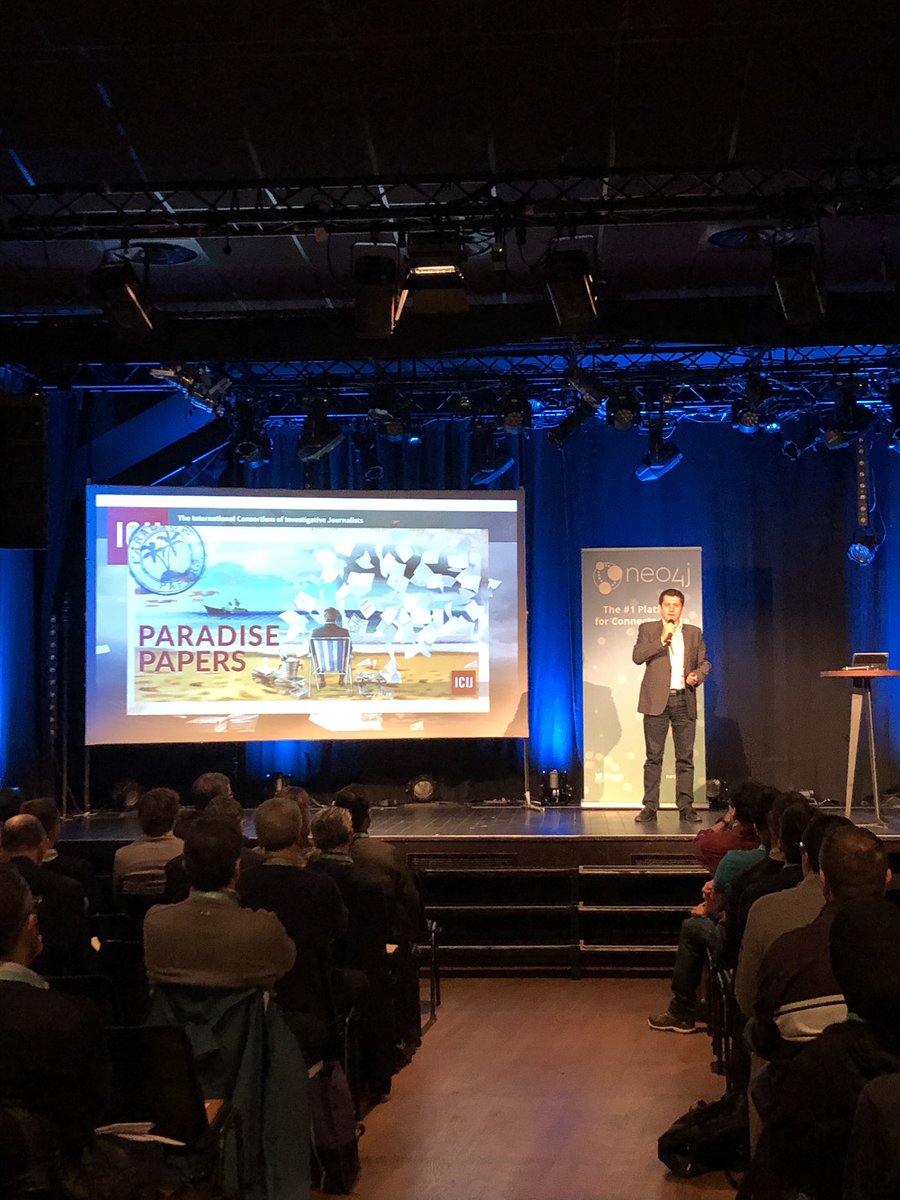 Neo4jFr's tweet image. #graphday #neo4j Paris : Retour sur les paradise &amp;amp; #panamapapers @ICIJorg