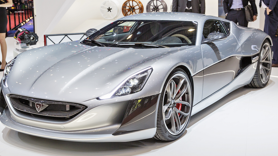 139. You cannot, however, fault the speed of the Concept_One - a supercar from Croatia, it hit 60mph in 2.6 seconds in 2016. Only eight have ever been made and sold but in theory it is the fastest production EV and makers Rimac are continuing with a C_Two.