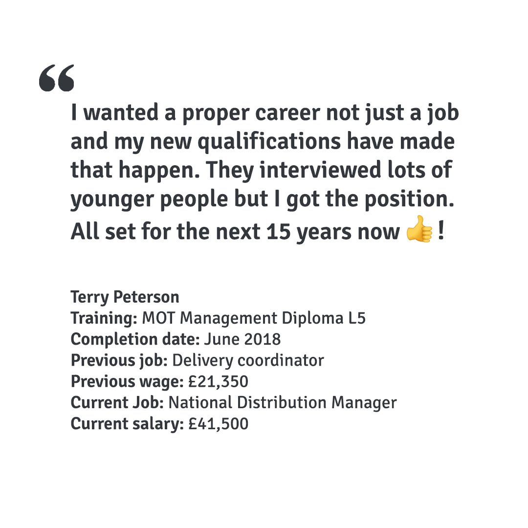 MOTOffTraining's tweet image. Wondering how a Modern Office Training #Diploma could help you? Here's a #testimonial from Terry Peterson explaining how our #trainingcourses benefited him. Visit our website to read more testimonials and find out how our courses helped others like Terry - bit.ly/2OdbjSp