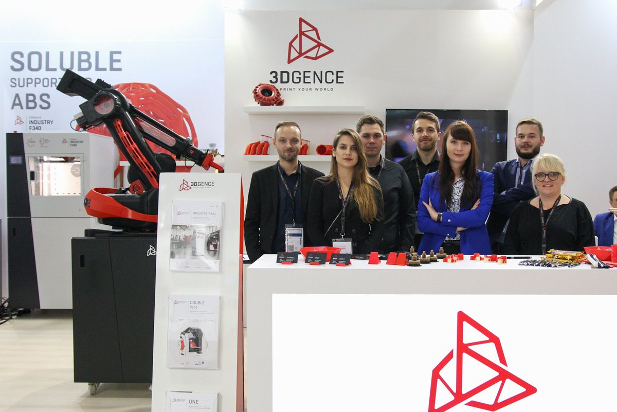 3DGence's tweet image. 3DGence is exhibiting at #Formnext2018, the largest #3Dprinting show in Europe. See you there! [hall 3.1, booth J38]