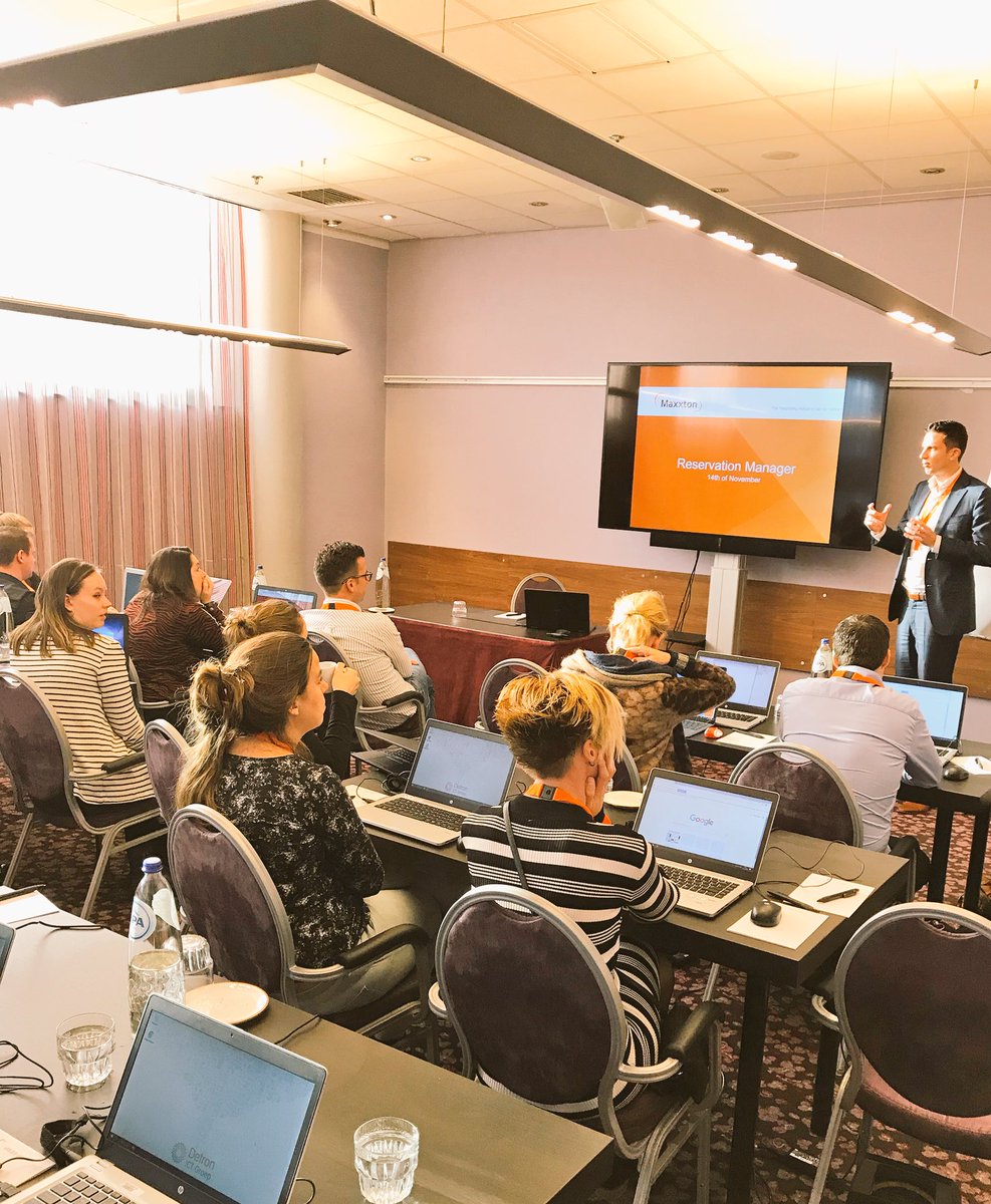 MaxxtonGroup's tweet image. Introducing our new Reservation manager with an interactive workshop #customersuccess #maxxtonsoftware