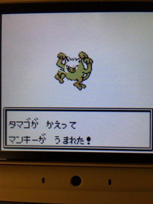 色違いポケモン紹介 Vc産マンキー 自由に生きてあそblog