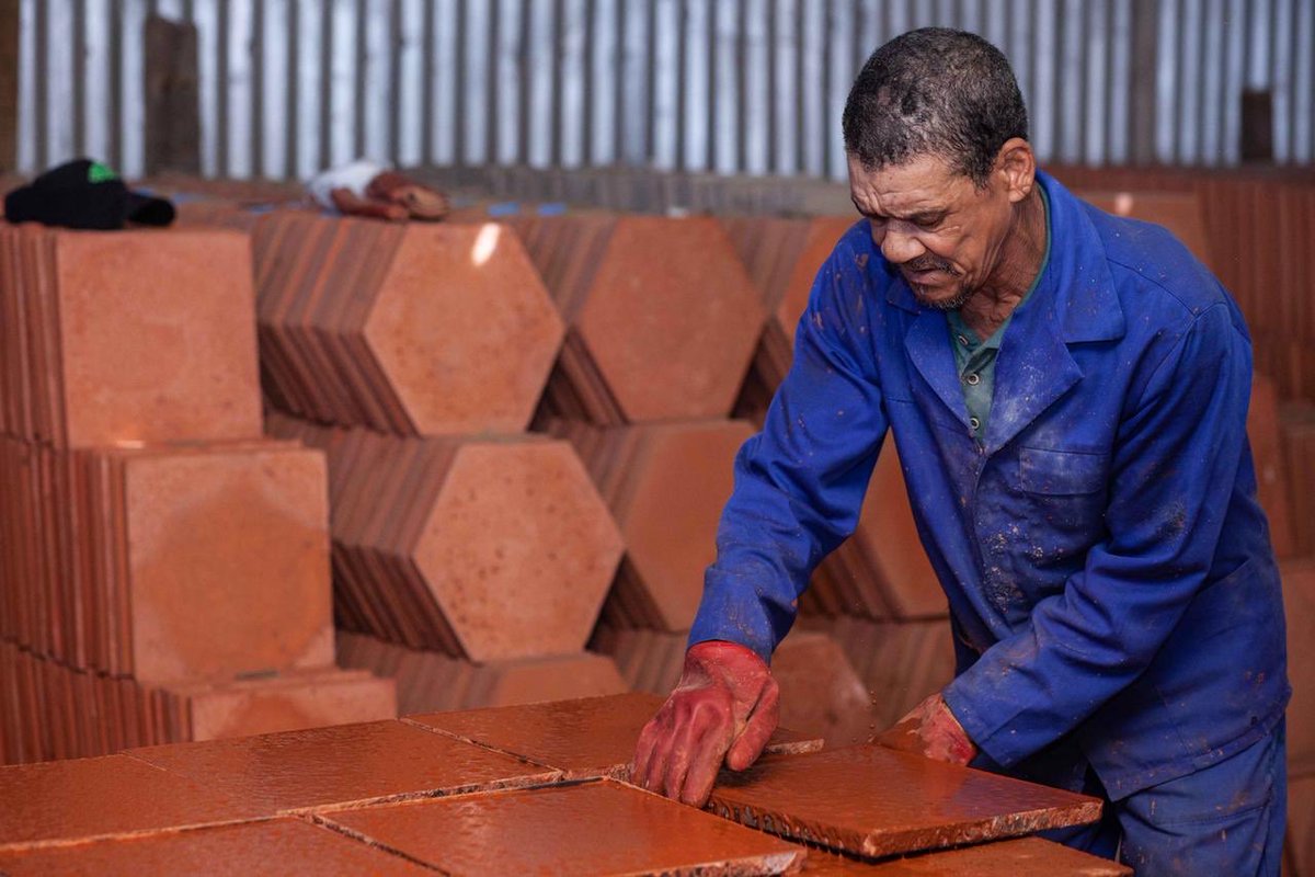 shawtectiles's tweet photo. Some behind the scenes shots of our team at work. #tiles #cement #floors #design #quarry #terracotta https://t.co/ARa5ktak75