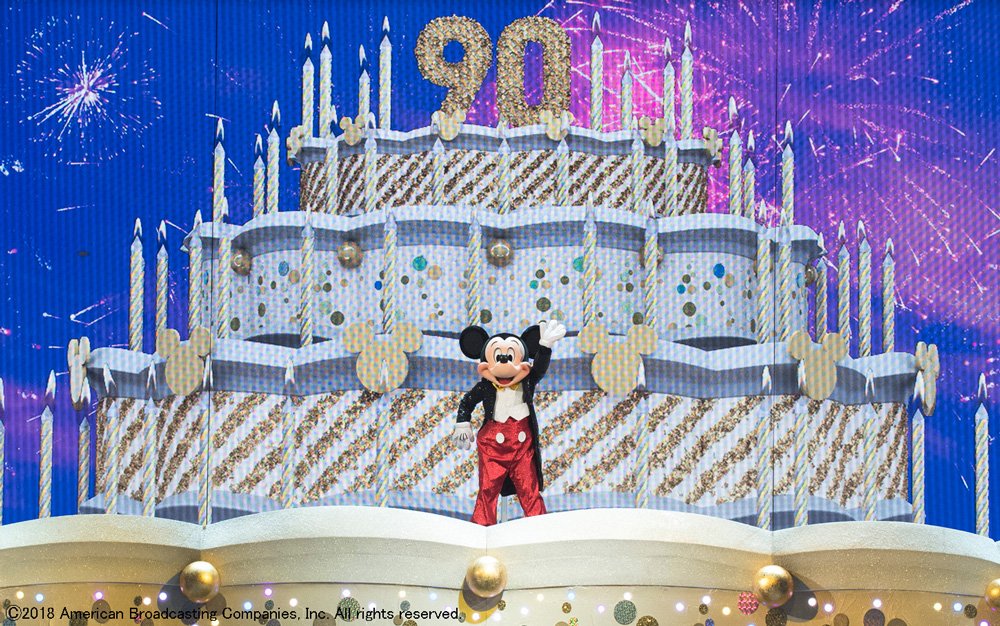 アメリカで今月放送された約2時間の特別番組「ミッキーマウス 90周年の