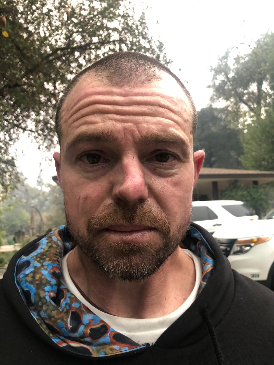 KTVU's tweet image. Sheriff: Six #CampFire - related arrests made on charges including looting (additional suspect photos) bit.ly/2DD8PMz