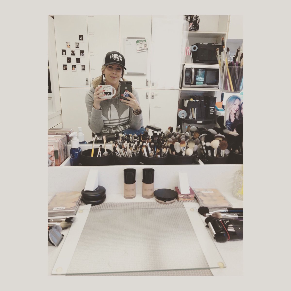 Just chilln in the trailer