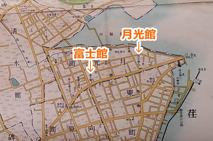 後藤ひろし ひろぽん 平和通りに映画館が2軒 富士館 月光館 あったという話は周知の通り だから昔は富士館通り 月光館 はのちに芝居小屋になって さらにのち ストリップ劇場になってたんだって これはびっくり キリン館 三光館とも改称された