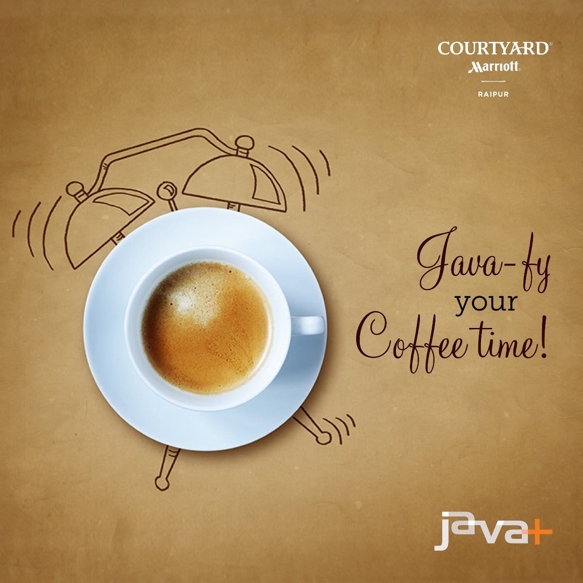 Enjoy an invigorating time at Java+ with our range of coffees. Paired with yummy snacks and bites, each cup of coffee is therapy in a mug! #Coffee #FriendsTime #Snacks #Bites #Java+