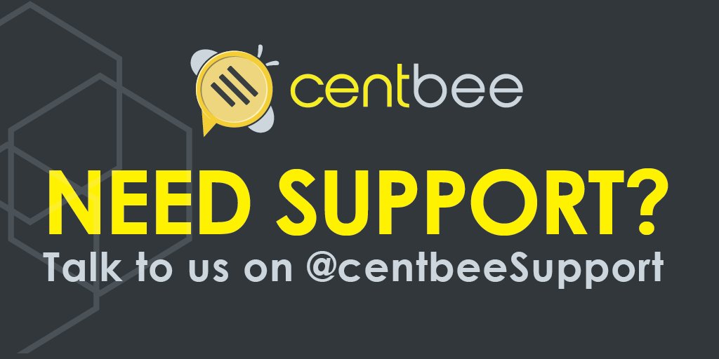 Centbee Support tweet media