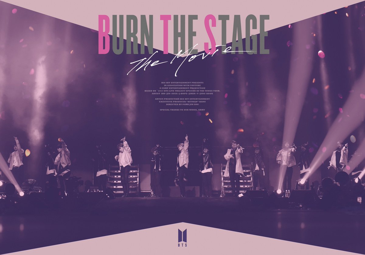 明日11/15（木）より『Burn the Stage：the Movie』が 3週間限定公開を致します！ 上映館情報は⇒　toho.co.jp/theater/ve/bts… ご来場お待ちしております。 #BTS #BurntheStagetheMovie